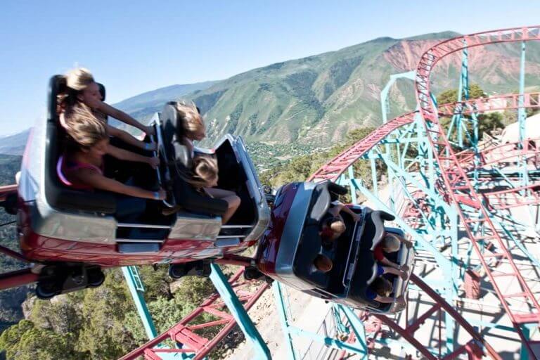 Cliffhanger Roller Coaster Glenwood Caverns