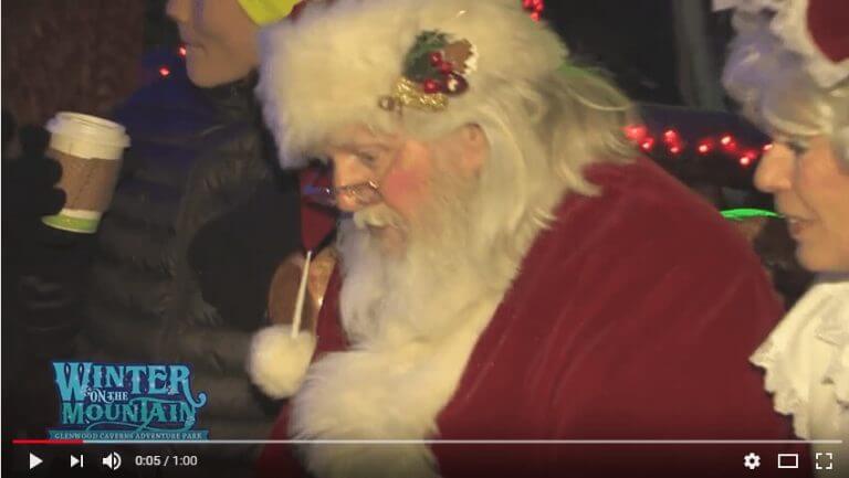 Santa at Glenwood Caverns Adventure Park