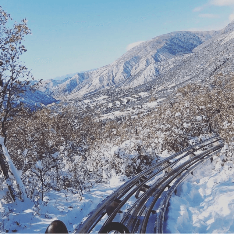 Winter Alpine Coaster POV