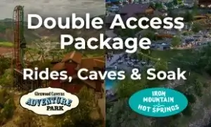 Double Access to Glenwood Caverns and Iron Mountain Hot Springs