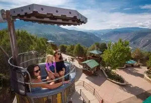 The Mine Wheel at Glenwood Caverns